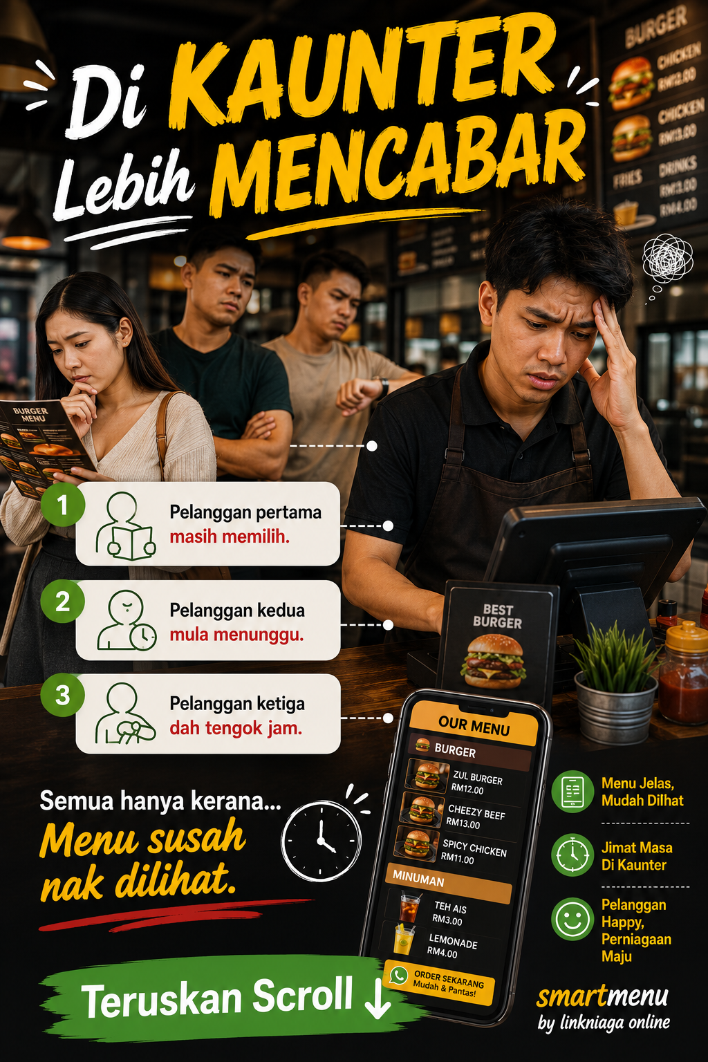 SmartMenu visual menu digital