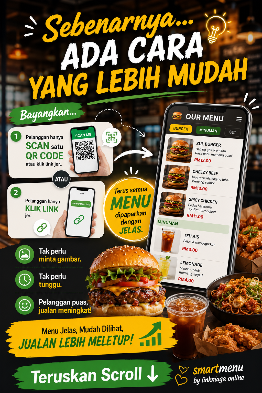 SmartMenu visual menu digital